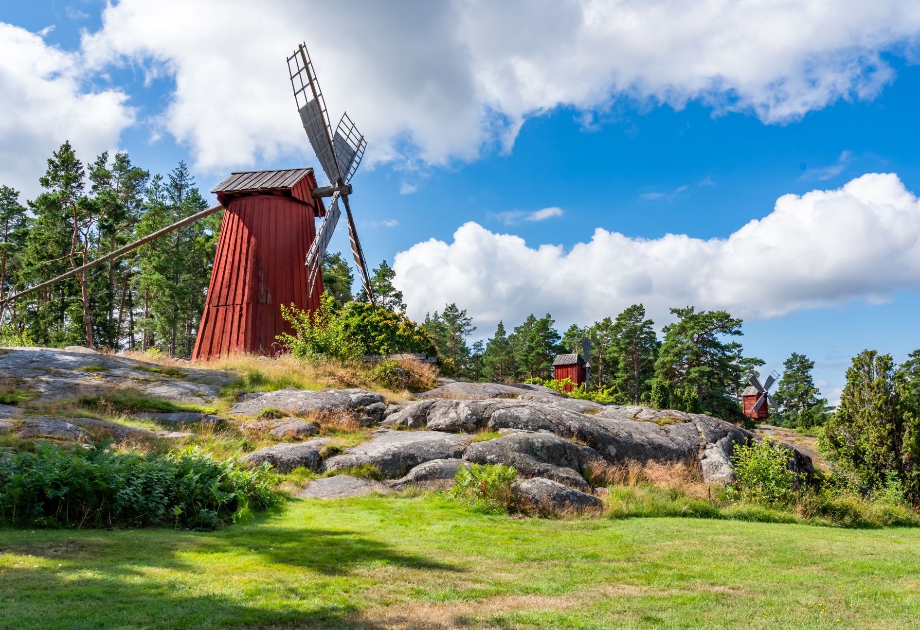 Mariehamn väderkvarnar Mariehamn väderkvarnar