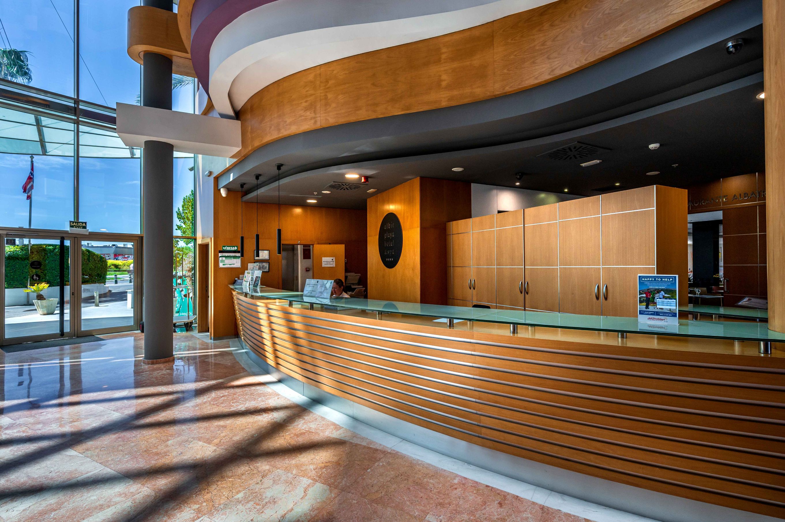 Hotel Albir reception Hotel Albir reception